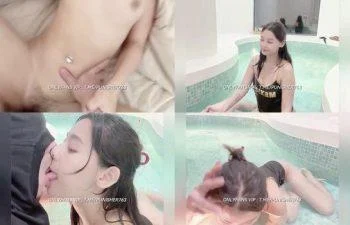 น้องมินชวนพี่เทพเย็ดในสระน้ำ mintra4444