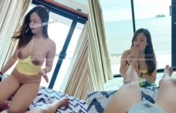 Onlyfans น้องส้มนมใหญ่เสียวจัดเที่ยวทริปตกหมึกแล้วกลับมาเย็ด jeenzen