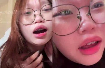 สาวแว่นหุ่นอวบนมใหญ่ natnpnicha