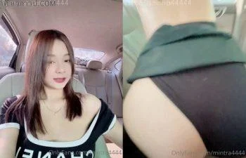 Onlyfans น้องมินโม๊กควยในรถเซเว่นเย็ดแตกเต็มร่องตูด mintra4444