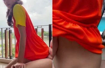 Onlyfans น้องดรีมชุดโกโกวาเย็ดระเบียงแตกใน ndream
