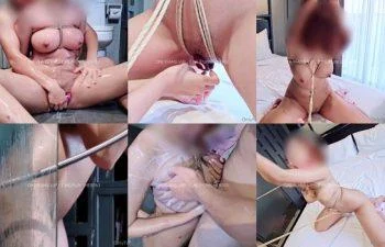 Onlyfans น้องมิ้งสาวส่งพิซซ่าโดนสวิงกิ้ง 3P เลียหีโม๊กควยซอยหีแตกคาหี darkno_1