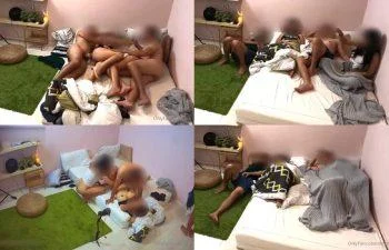 Onlyfans งานเลี้ยงสวิงกิ้งหมู่บนเตียง เย็ดดุเดือดหีบวมแดง bitchygang