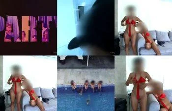 คลิปหลุด Onlyfans bitchygang สาวชุดแดงถอดหมดโชว์เซ็กซี่