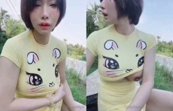 Onlyfans muaymylu น้องแอม สาวเงี่ยนโชว์ช่วยตัวเองเสียวกลางแจ้ง