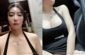 Onlyfans น้องแอมนมใหญ๋เงี่ยนหีช่วยตัวเองโชว์ muaymylu