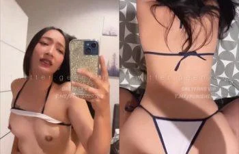 geennxsn Onlyfans สาวผมสั้นบิกินี่ดำขาวคร่อมเย็ดตาเหลือก