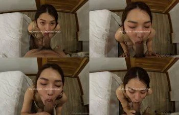 Onlyfans สาวหื่นอมควยใหญ่ปากแดงน้ำลายไหล