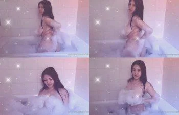 Onlyfans น้องอันริแช่อ่างน้ำนวดนมเปียกเล่นหีใต้น้ำ anriokita_real
