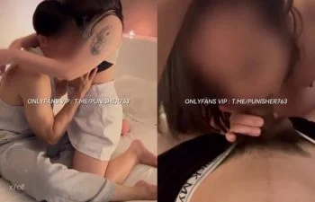 ออมสิน ปากแดงอมควยลึก หีถูกควยใหญ่เย็ดสด OnlyFans