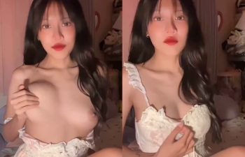 OnlyFans valniecoolkid ชุดขาว โชว์หีและนมเสียว