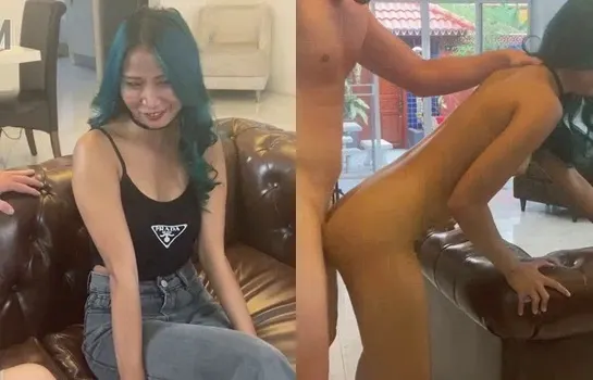 TukTukPatrol น้องแนนซี่ วัยรุ่นลีลาเด็ด เย็ดสดท่าหมาขย่มแตกใส่หน้า