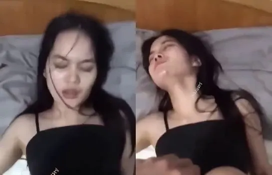 สาวไทยชุดดำรัดรูปโดนจับก้นแหวกหี ยัดนิ้วแล้วซอยหีสด